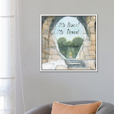 He Lives by Ashley Bradley - Painting on Canvas