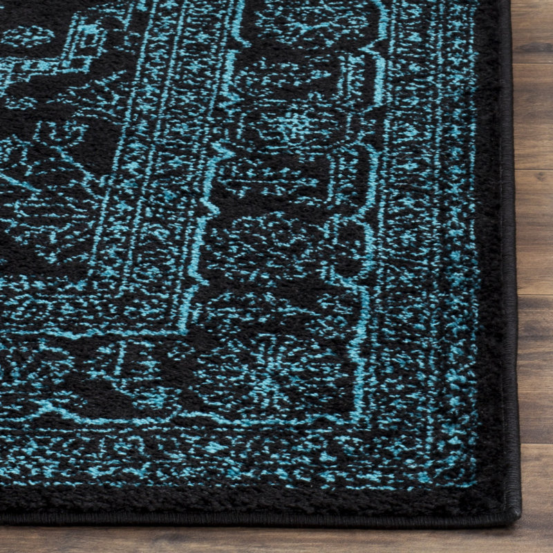 Olius Performance Floral Rug, Square 6'