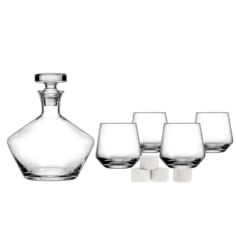 Carafe à décanter Mac, ensemble de pierres à whisky et à l'ancienne, 9