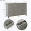 Commode 7 tiroirs Malpasso