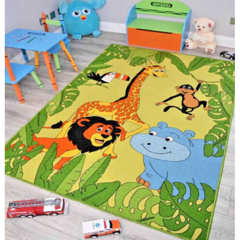 Gove Animals Area Rug, Rectangle 80 x 120cm