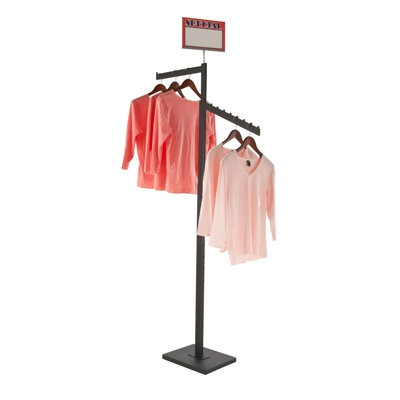 Shelbie 34'' Metal Clothing Rack