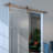 Rail System Standard Single Barn Door Hardware Kit-48449603