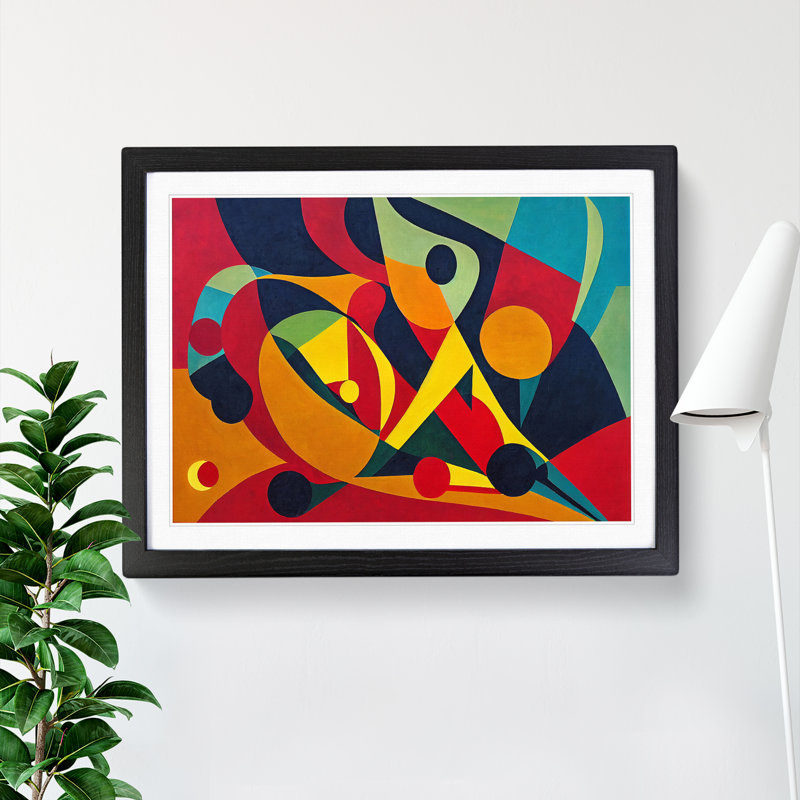 Great Abstract - Print, 46cm H x 64cm W, Black