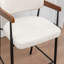 Tabouret de comptoir rembourré avec accoudoirs Devane-123161736