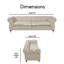 Canapé Chesterfield Amery-1257582968