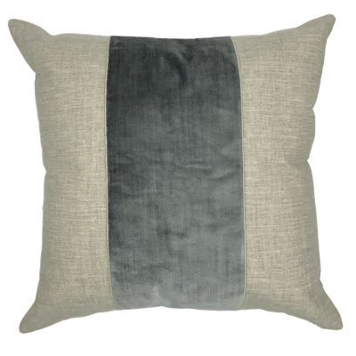 Raya Linen Blend Square Throw Pillow Cover & Insert