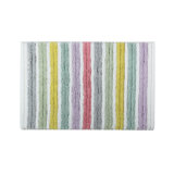 Tropical Striped Bath Rug