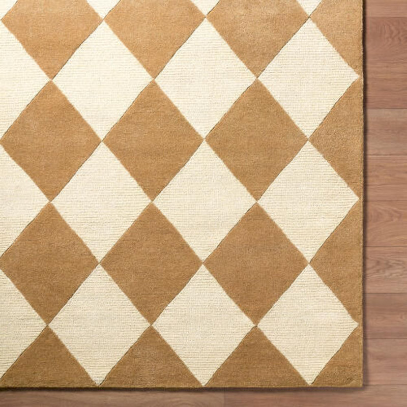 Tapis d'intérieur fait à la main Isaac, Tapis de couloir 2 pi 6 po x 8 pi