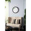 Miroir mural rond 20 po en bois de manguier. Style salle de bain et vestibule. Cadre solide, 19,8 x 19,8 x 1,3 pouces, 4,3 lb, miroir brun foncé 20 x 1,5 po. Mettez en surbrillance. Scintillement