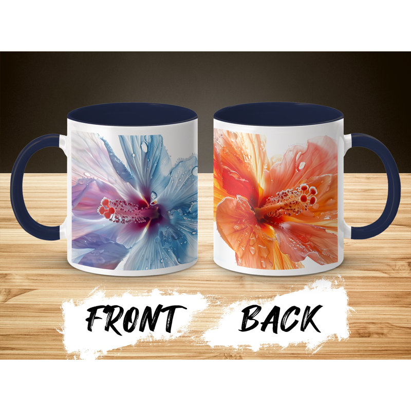 Ceramic Coffee Mug, Navy