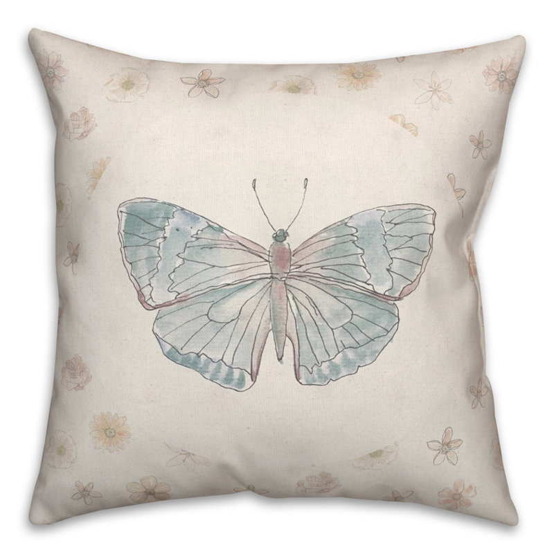  Polyester/Polyester Blend Throw Square Pillow Cover & Insert