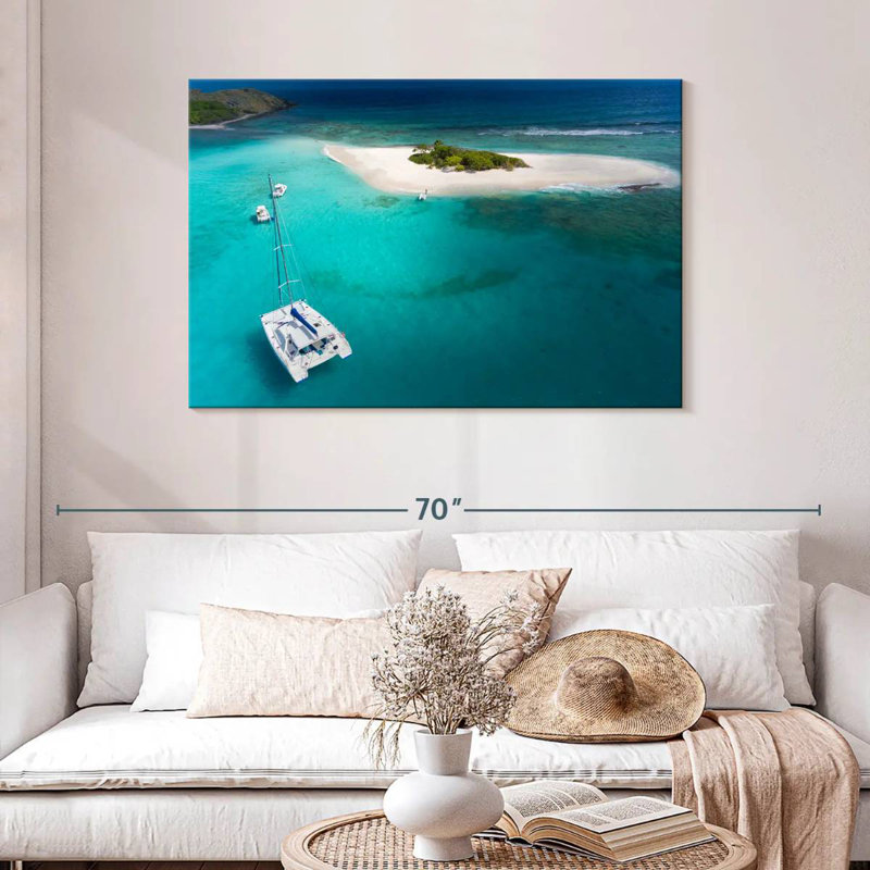Mehar Tropical Catamaran, 30" H x 45" W