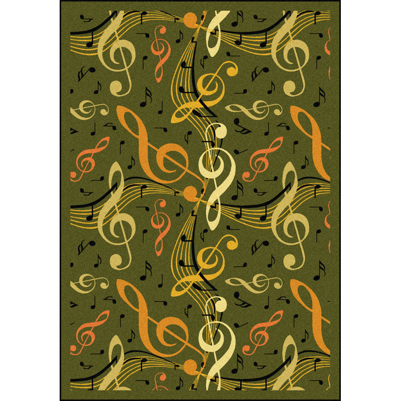 Whimsy Virtuoso by Joy Carpets Area Rug, 5'4" x 7'8"