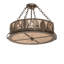 Gunthrop 4 - Light Semi Flush Mount