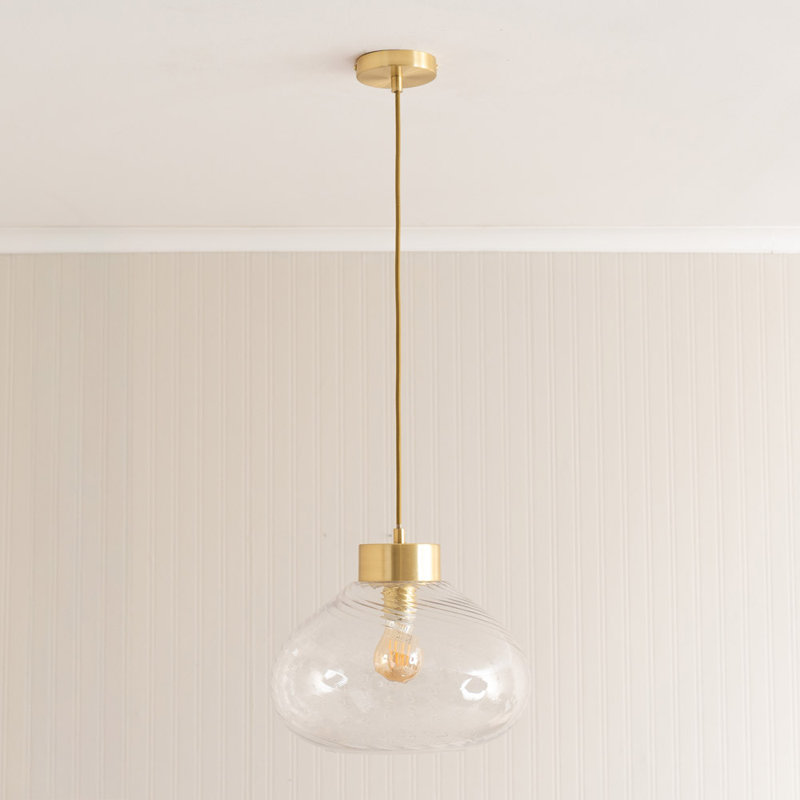 1 - Light Pendant, Clear
