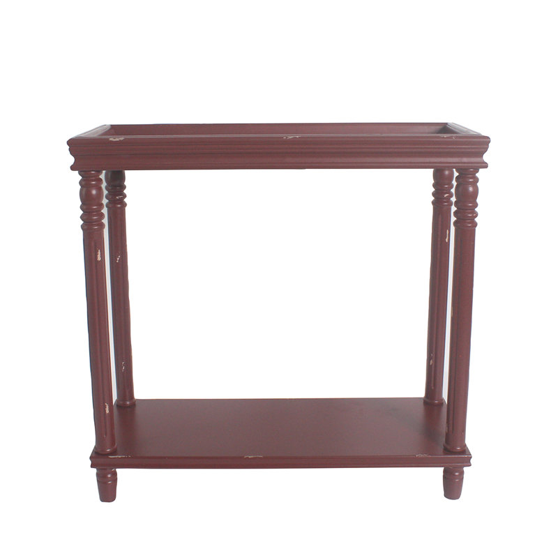 Table de bout Cedarton, rouge