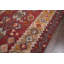 Tapis oriental en laine rouge et beige touffeté à la main Breesport-1963629953