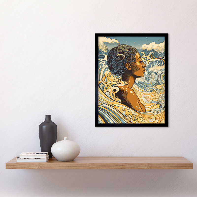 Joe Love Of The Sea Summer Swim - Single Picture Frame Print