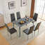 Table de salle à manger rectangulaire Trasi L 27,56 po x l 47,24 po