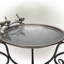 Bain d'oiseaux en métal Gertrude