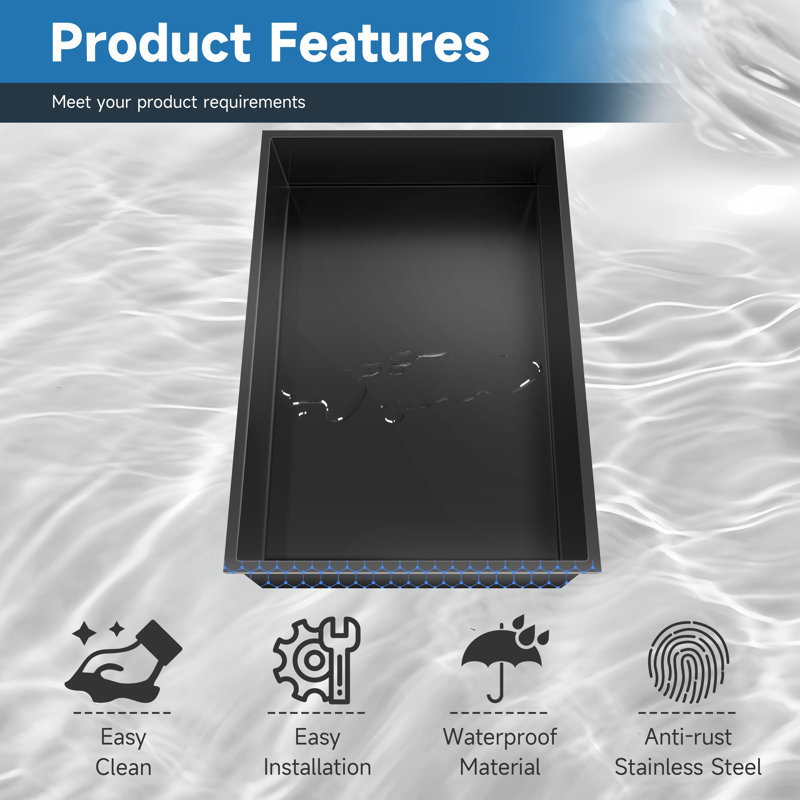 D Shampoo - Soap Standard Double Niche, Matte Black