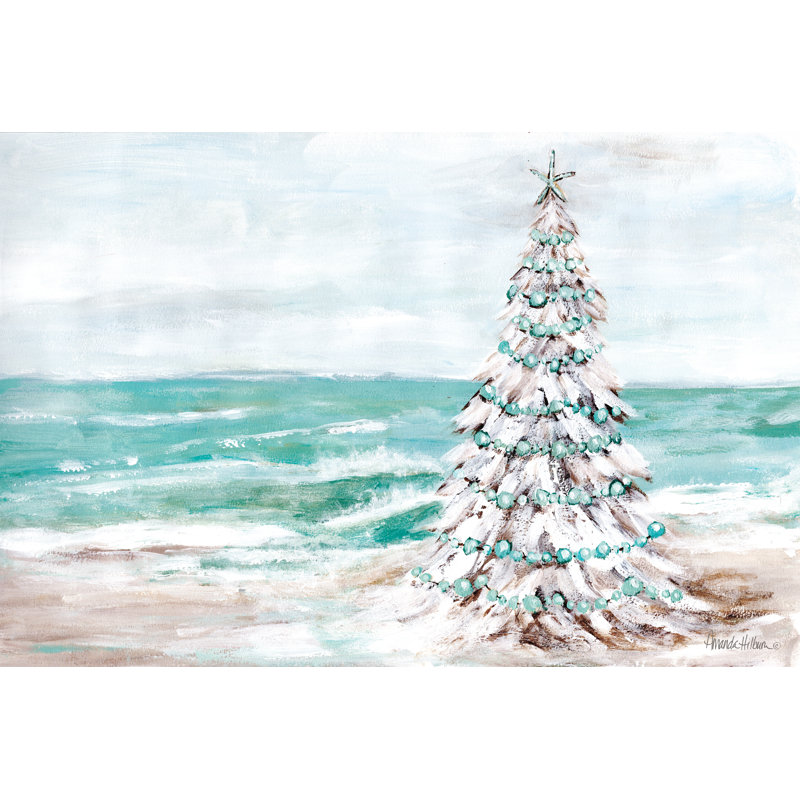 " Coastal Christmas " by Amanda Hilburn, 8" H x 12" W