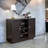 Espresso Finish Wine Cabinet