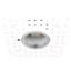 Garniture encastrée de rondelle murale invisible de 2,8125 po Aether-36435136-36435140