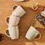 12oz Ceramic Coffee Mug Set of 4, Double-Sided Brown Reactive Glazed Stoneware Cups-1481389152-1481389157-1481389179