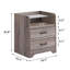 Table de chevet 2 tiroirs Hersel-557192724