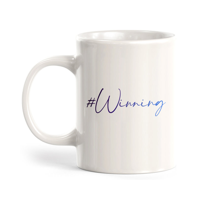Tasse à café Winning, Ensemble de verres à lait, Céramique