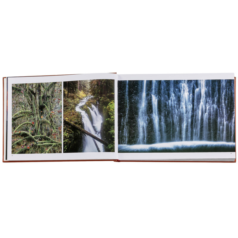 Graphic Image Treasured Lands, CoffeeTable Book, Leather, Tan