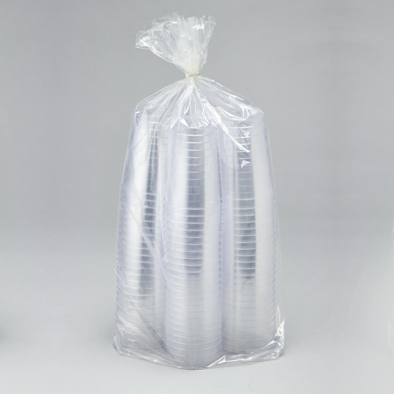 Tasse à dessert jetable en plastique