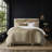 Rustic Oat Comforter & 2 Shams Set King-120831127