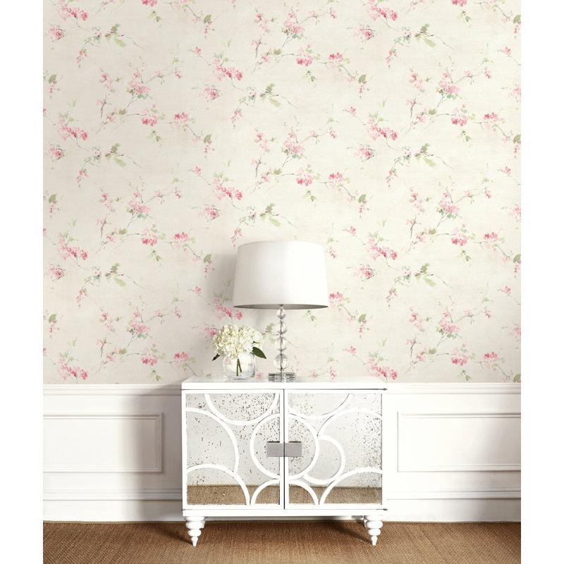 Fleur de pêche, Beige / rose