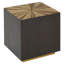 Xena Solid Wood Block End Table