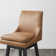 Aleksy Swivel Upholstered Counter Stool with Solid Wood Frame