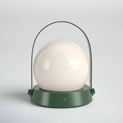Millicent 8.25'' Battery Powered Integrated LED Color Changing Outdoor Lantern