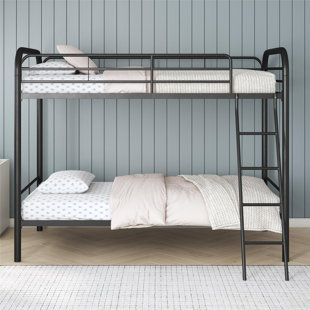 Daury Twin Over Twin Standard Bunk Bed by Harriet Bee
