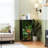 4 Drawer Dresser for Bedroom, Narrow Chest of Drawers, Wooden Top and Study Iron Frame 18"x37.5"-(WxH)