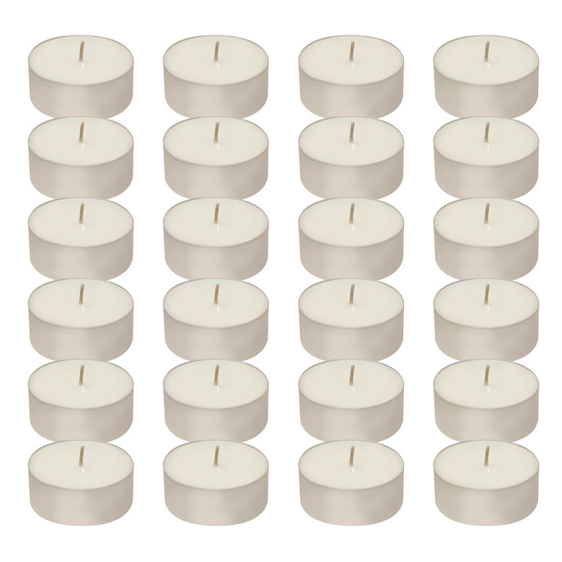 Extra Large Tea Light Candles, 24 pack