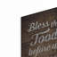 «Bless the Food devant nous» par Susan Ball, art mural en métal-1513690664