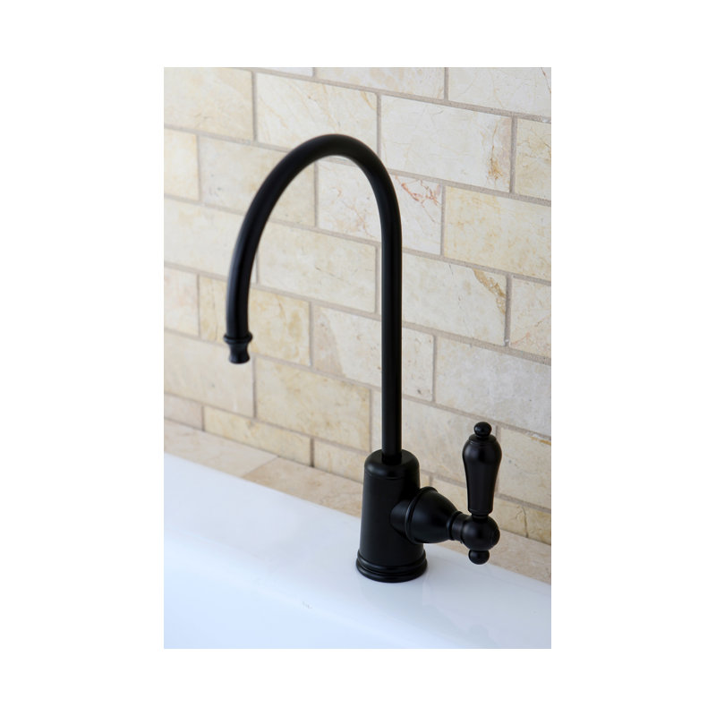 Kingston Brass Restoration Single-Handle 1-Hole Deck Mount Water Filtration Faucet, Oil Rubbed Bronze