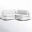 Jossa Upholstered L-Shaped Sectional Symmetrical-817317555