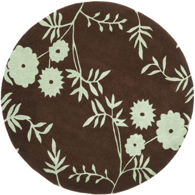 Avayah Soho Hand Tufted Wool And Viscose Floral Rug