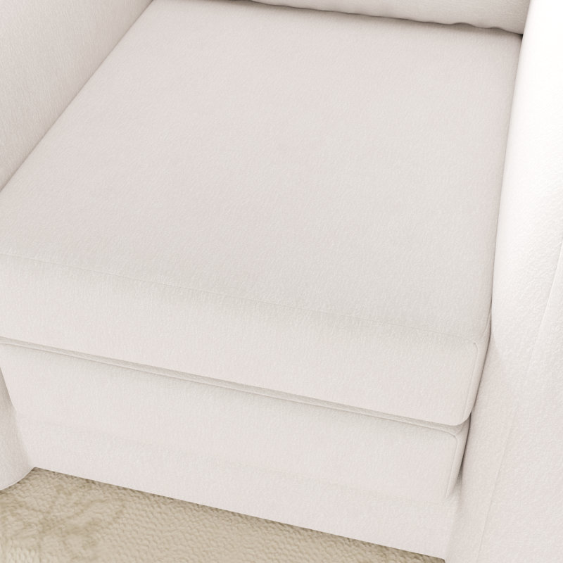Canapé-lit pliant, canapé rembourré en chenille moderne - fauteuil d'appoint confortable, aucun assemblage requis