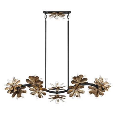 Giselle 10-Light Bronson in Delphine