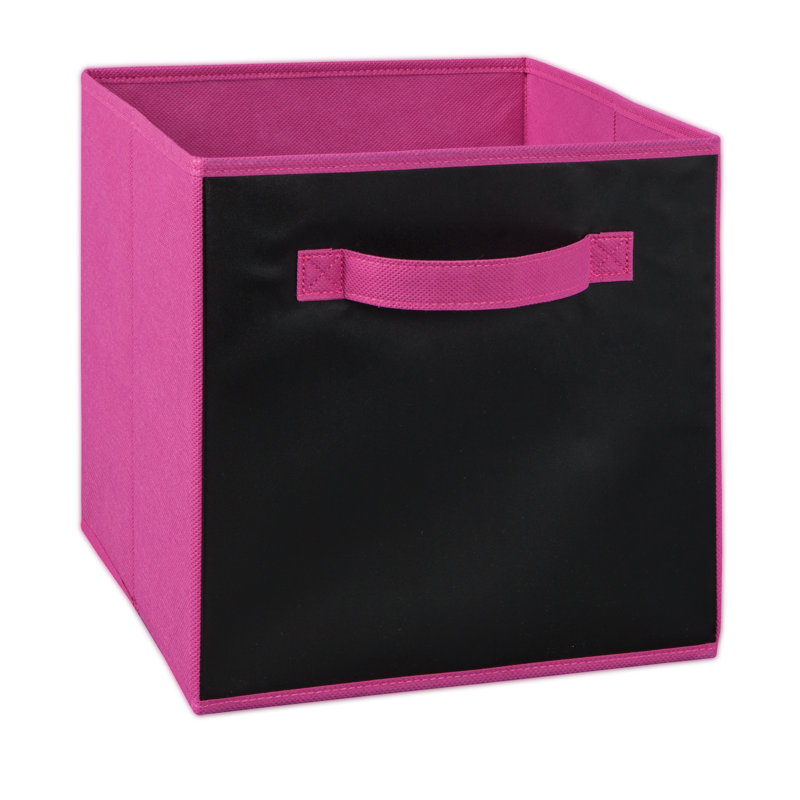 Panier de rangement en tissu Cubeicals, Fuchsia