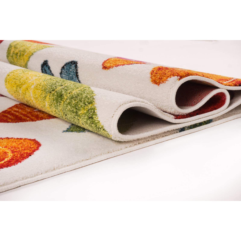 Tapis beige / vert Northfield, Rectangle 1 pi 10 po x 2 pi 11 po